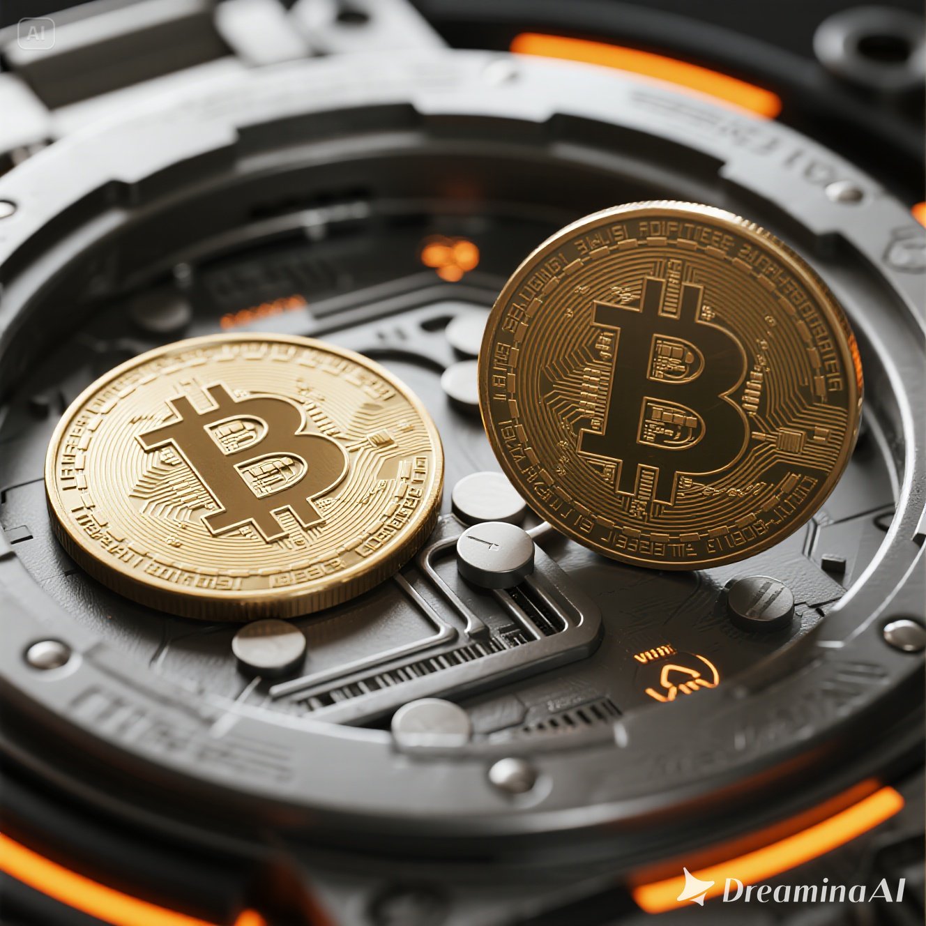 Ilustrasi perbandingan security token dan utility token di dunia blockchain dengan ikon aset dan layanan digital.