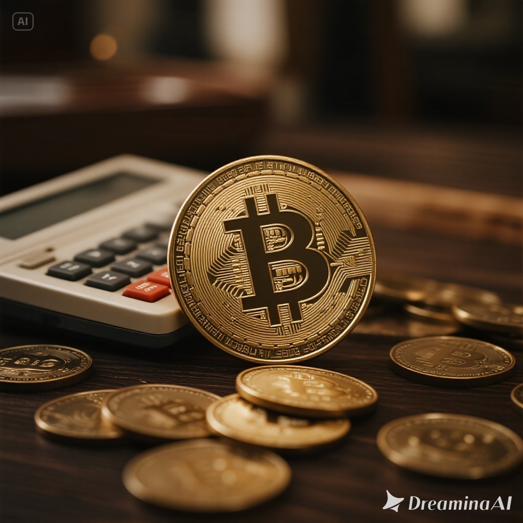 Ilustrasi pinjam-meminjam aset digital melalui crypto lending dengan simbol blockchain dan dompet kripto.