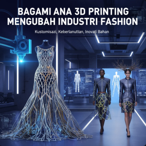 Bagaimana 3D Printing Mengubah Industri Fashion