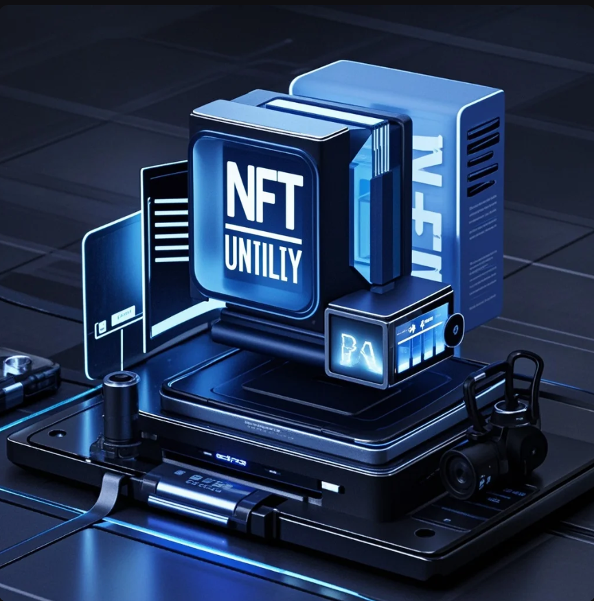 Ilustrasi NFT sebagai kartu akses VIP yang membuka pintu event dan benefit dunia nyata